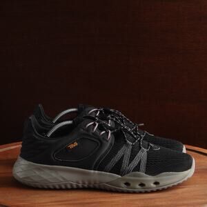 Teva Sneakers Womens Size 8.5 Black Terra Float Churn Outdoor Trail Hiking Shoes